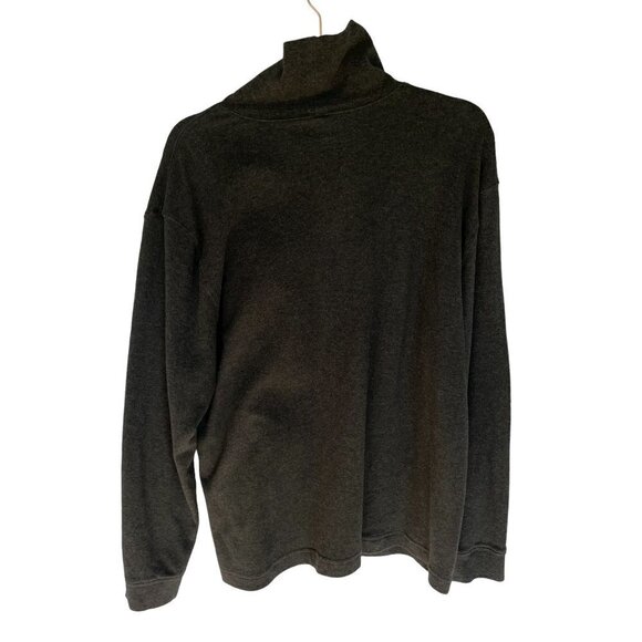 Field & Stream Unisex Sweatshirt Mock Neck Long Sleeve Pullover Men's Large Gray - Picture 2 of 8